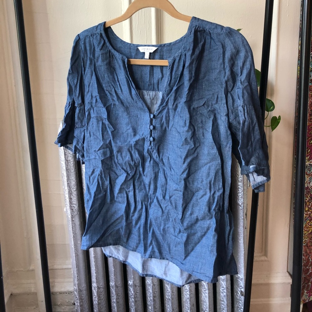 Lucky Denim Flowy Shirt